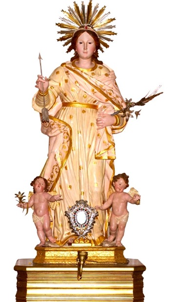 st-philomena-statue